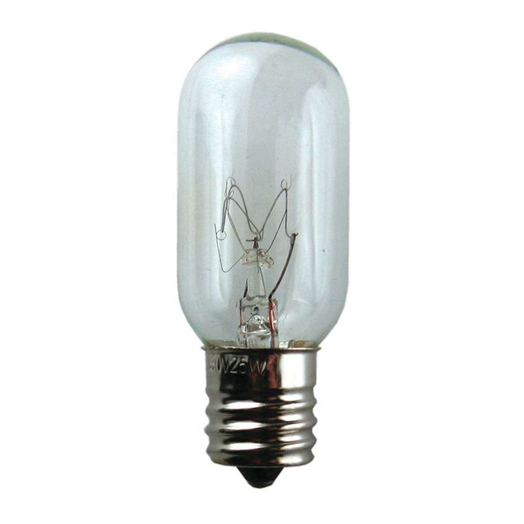 25 Watt Tubular Appliance Light Bulb 130V [S3908]