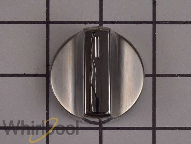 Whirlpool Electric Range Knob (Stainless) W10919181