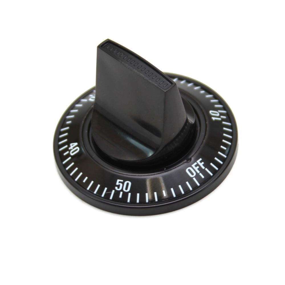 Whirlpool Range Clock Timer Knob (Black) WPY703663