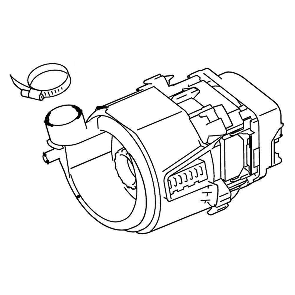 Whirlpool Dishwasher Circulation Pump Assembly W10736522