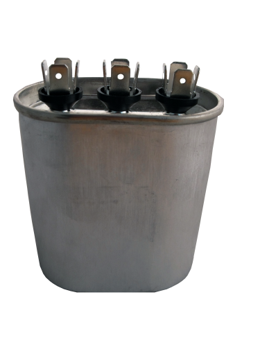 Supco Oval Dual Run Capacitor Part #CD30+7.5X440