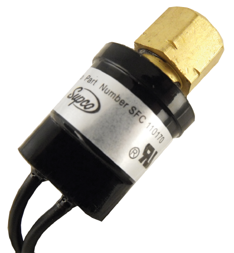 Supco Fan Cycling Pressure Switch Part # SFC110170