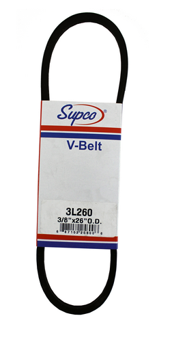 Supco FHP V Belt 26 3L260