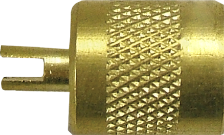 Supco Flare Knurled  Wrench Brass Cap With Neoprene Seal Part # SF2250