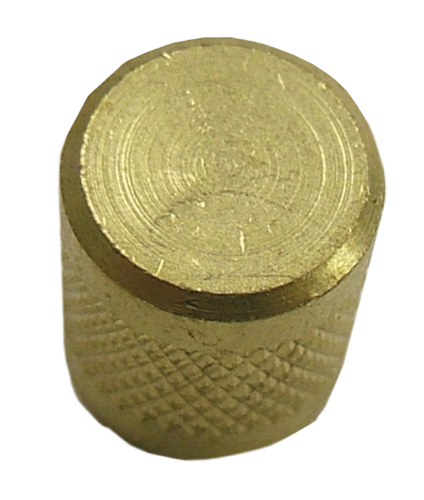 Supco Flare Knurled Brass Cap With Neoprene Seal Part # SF2245