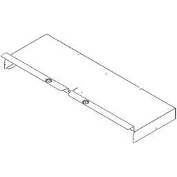 [RPW1013711] Whirlpool Wall Oven Chassis Top Cover 30 W10904156